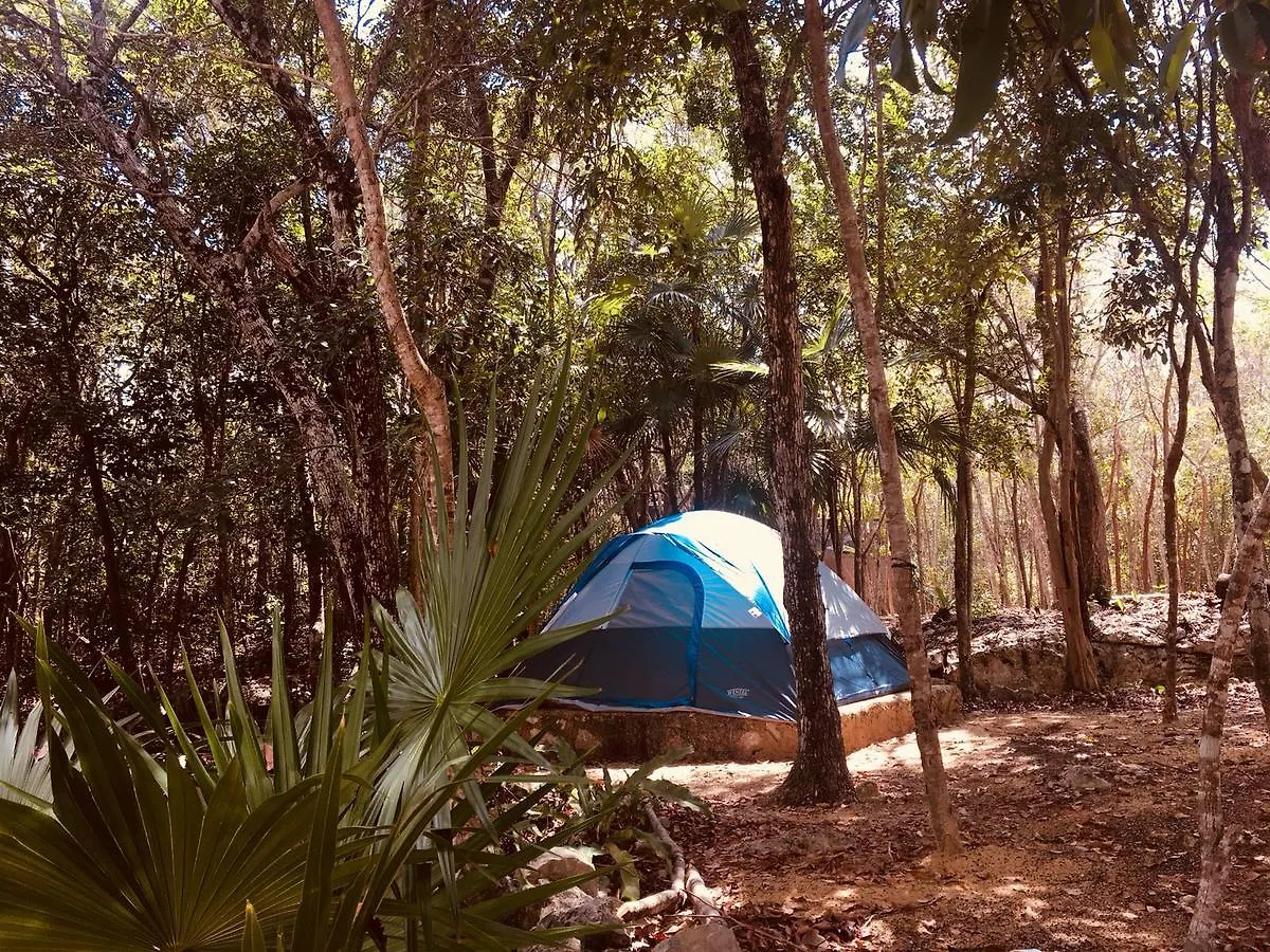 Cabanas Camping Yaxmuul Hotel Tulum Mexico
